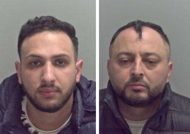 Stanescu and Petrache. Picture: Norfolk Police