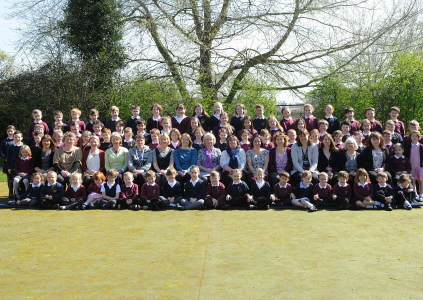 Burton Primary and Tivetshall Primary School were celebrating 10 years of partnership ANL-160413-183134009
