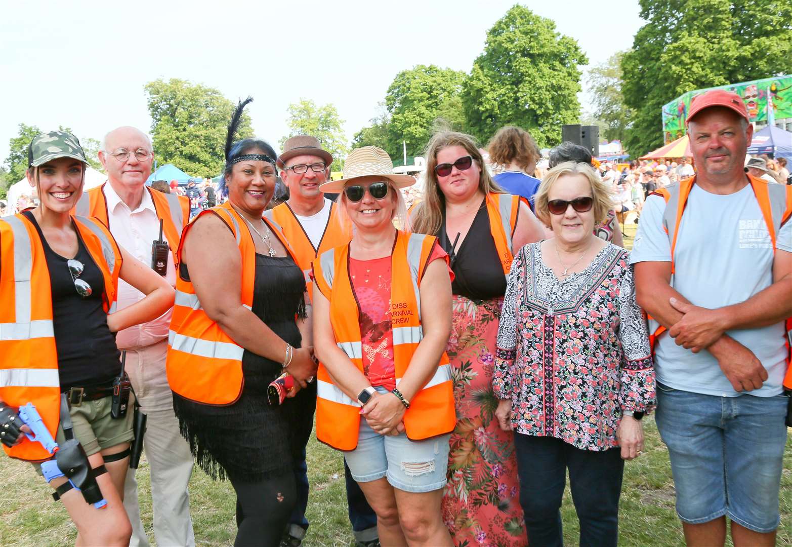 The Diss Carnival planning team. Pictures: Gary Donnison