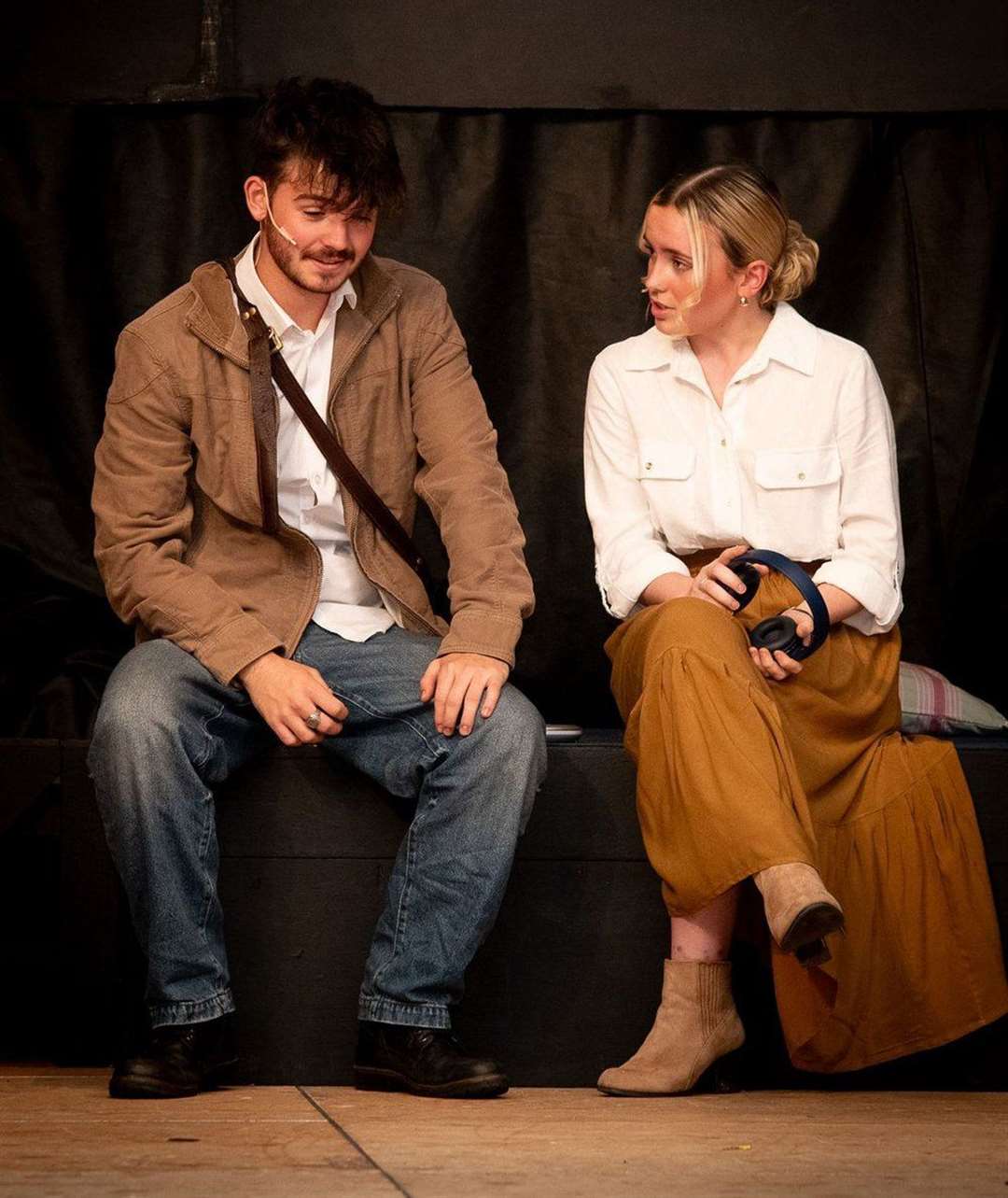Lewis Diggins and Holly Brice were singled out for delivering outstanding performances in the lead roles.Picture: Contributed