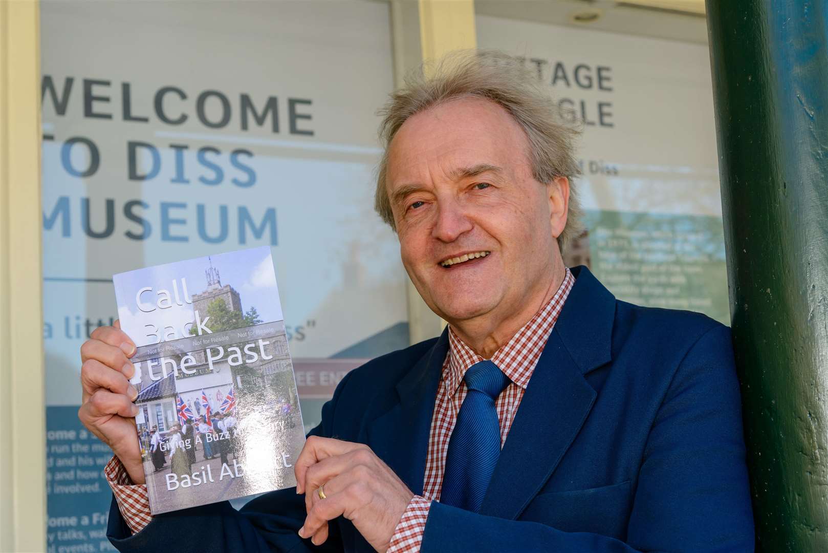 Diss Museum manager Basil Abbott. Picture: Mark Bullimore