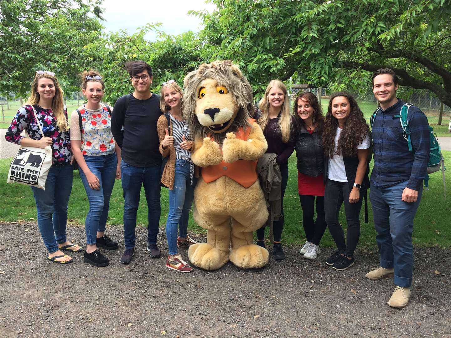 The Save the Rhino team at ZSEA's Africa Alive in 2018. (29933347)