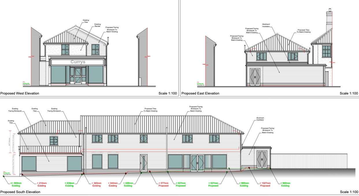Extension plans. Imagine: Keith Day Architects