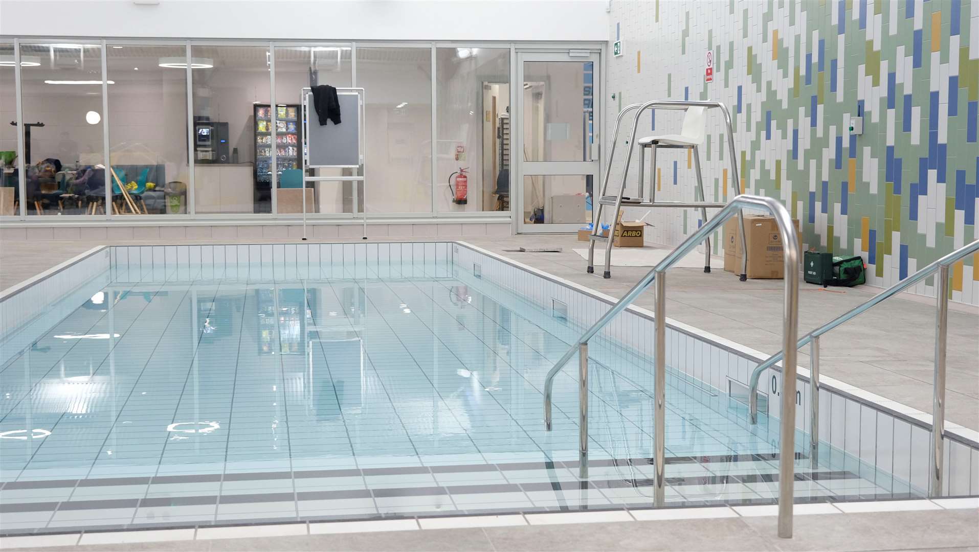 The Diss Swim Centre was the first piece of the multi-phase project, said to be in the region of £16 million, going into town. Picture: Rich Marsham