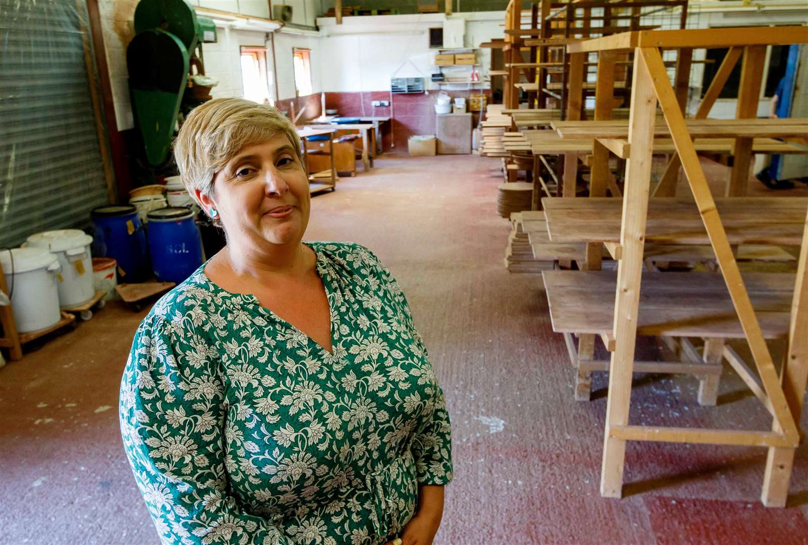 Visitors were given the first look inside the Kenninghall Community Studio at the weekend. Picture: Mark Bullimore