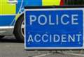 Car collides with pedestrian
