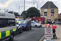 Pedestrian hit by lorry on Mere Street