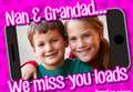 Your last chance to send Covid-19 messages to grandparents from kids with the Diss Express