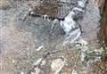 Sewage overflows once again in flood-hit village 