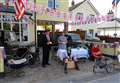 Family put on stunning VE Day display