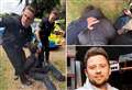 ‘I sprinted out of the sauna to tackle burglar stealing our wine’