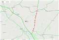 Chaos on the A140 after crane overturns