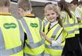 Optician gives out free high-vis vests for children 