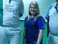 Stowmarket's Katherine Rednall in Commonwealth Games action