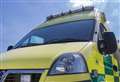 Child taken to hospital with serious leg injuries after collision in village