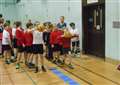 Scole lead the way in school athletics event