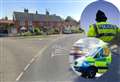 Van driver dies behind the wheel in village incident