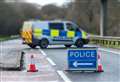 Major route reopens after collision involving vehicle that ‘crossed from one side of the carriageway to the other’