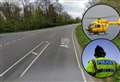 Road closed following serious single vehicle collision