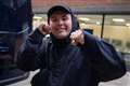 Kneecap star arrives at show with tape over mouth a day after terror charge