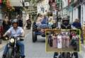 Shoppers stunned as bridal procession makes its way through high street