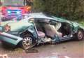 Man airlifted to hospital following crash involving two cars near Eye