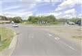 Lorry breakdown before busy roundabout causing long delays on two major roads