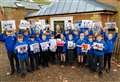 Teamwork as pupils and business win town’s window competition