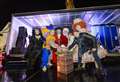 Hundreds bear the freezing weather to come out for annual Christmas light switch-on