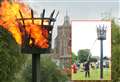 Town reflects on Covid pandemic as Beacon of Hope is lit