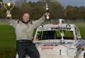 Roydon-based racer mounts successful defence of his title 