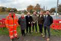 Three-week road closure as hospital roundabout work reaches milestone