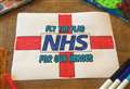 Paint the town red (and white) for St George's Day and the NHS
