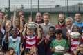 We all miss rugby, says Harry in thank you message to sport’s community heroes