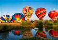 Balloon festival puts on display despite weather woes