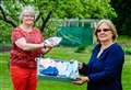Jackie makes masks to support Kenninghall Kicking Cancer
