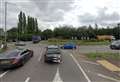 Road partially blocked after single vehicle crash