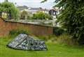 TENT UPDATE: Man sets up camp in Diss Park after being moved on from retirement bungalows