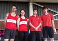Athletes in from in Southern League meeting