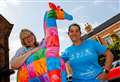 Animal trail sculptures go under the hammer making thousands for charity