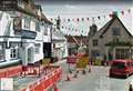 Google Street View images show town in chaos