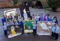 School pupils get creative for Christmas advent display