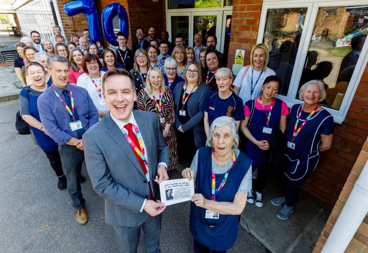 Town school toasts major landmark year