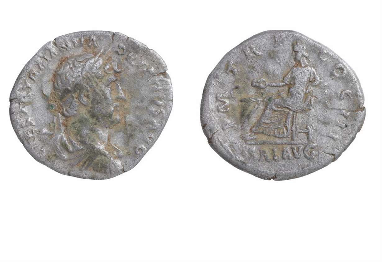 Silver Roman coin deemed as treasure after hoard uncovered