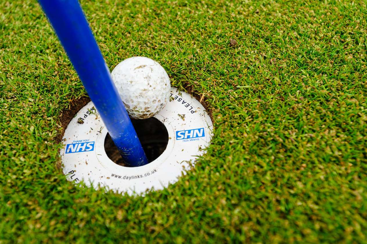 Diss, Norfolk, 20/05/2020..Diss Golf Club which was reopened to it's members on the 13th May 2020 after the Covid-19 lockdown was relaxed by the Government. . .Picture: Mark Bullimore Photography. (34967210)