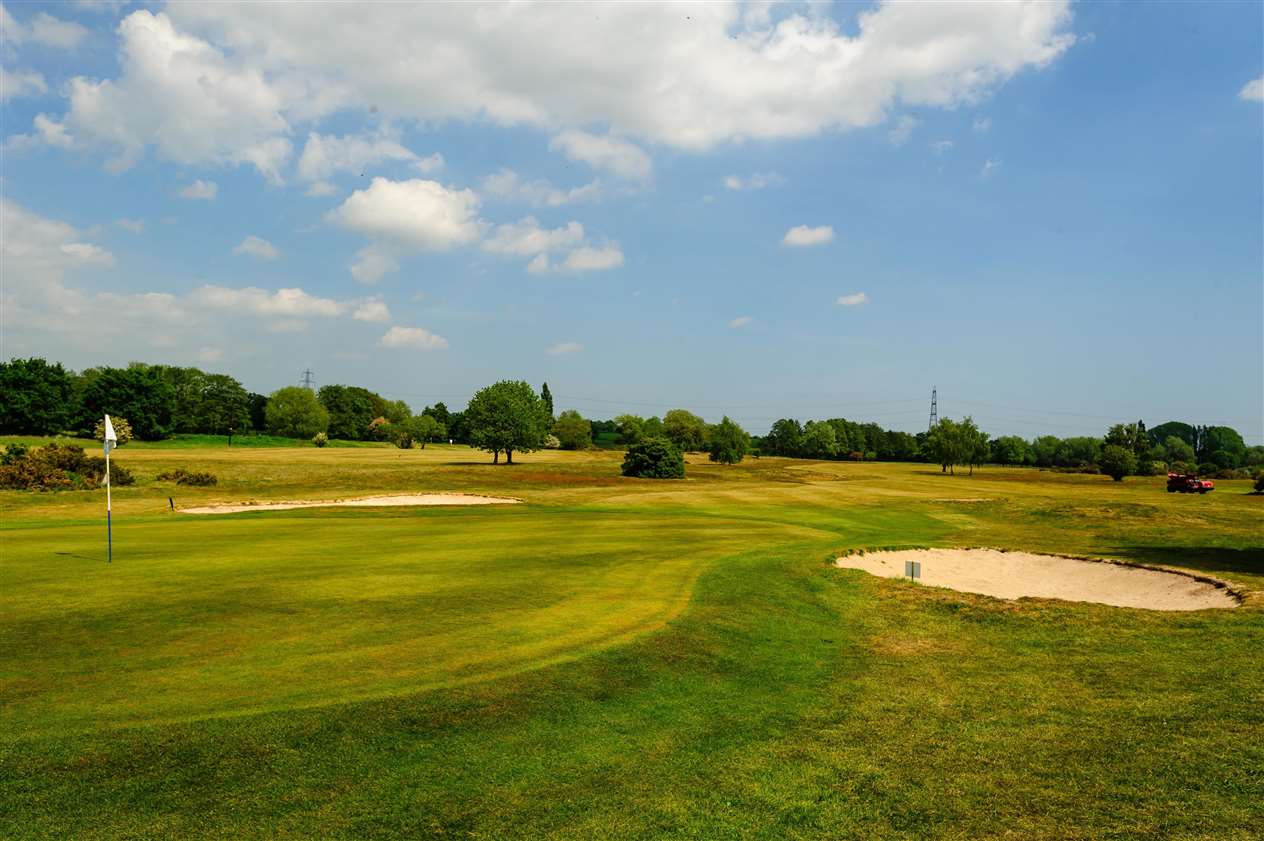 Diss, Norfolk, 20/05/2020..Diss Golf Club which was reopened to it's members on the 13th May 2020 after the Covid-19 lockdown was relaxed by the Government. . .Picture: Mark Bullimore Photography. (34967215)