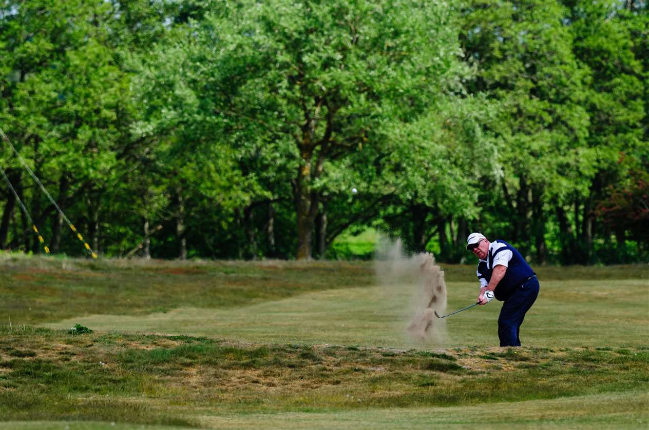 Diss, Norfolk, 20/05/2020..Diss Golf Club which was reopened to it's members on the 13th May 2020 after the Covid-19 lockdown was relaxed by the Government. . .Picture: Mark Bullimore Photography. (34967219)