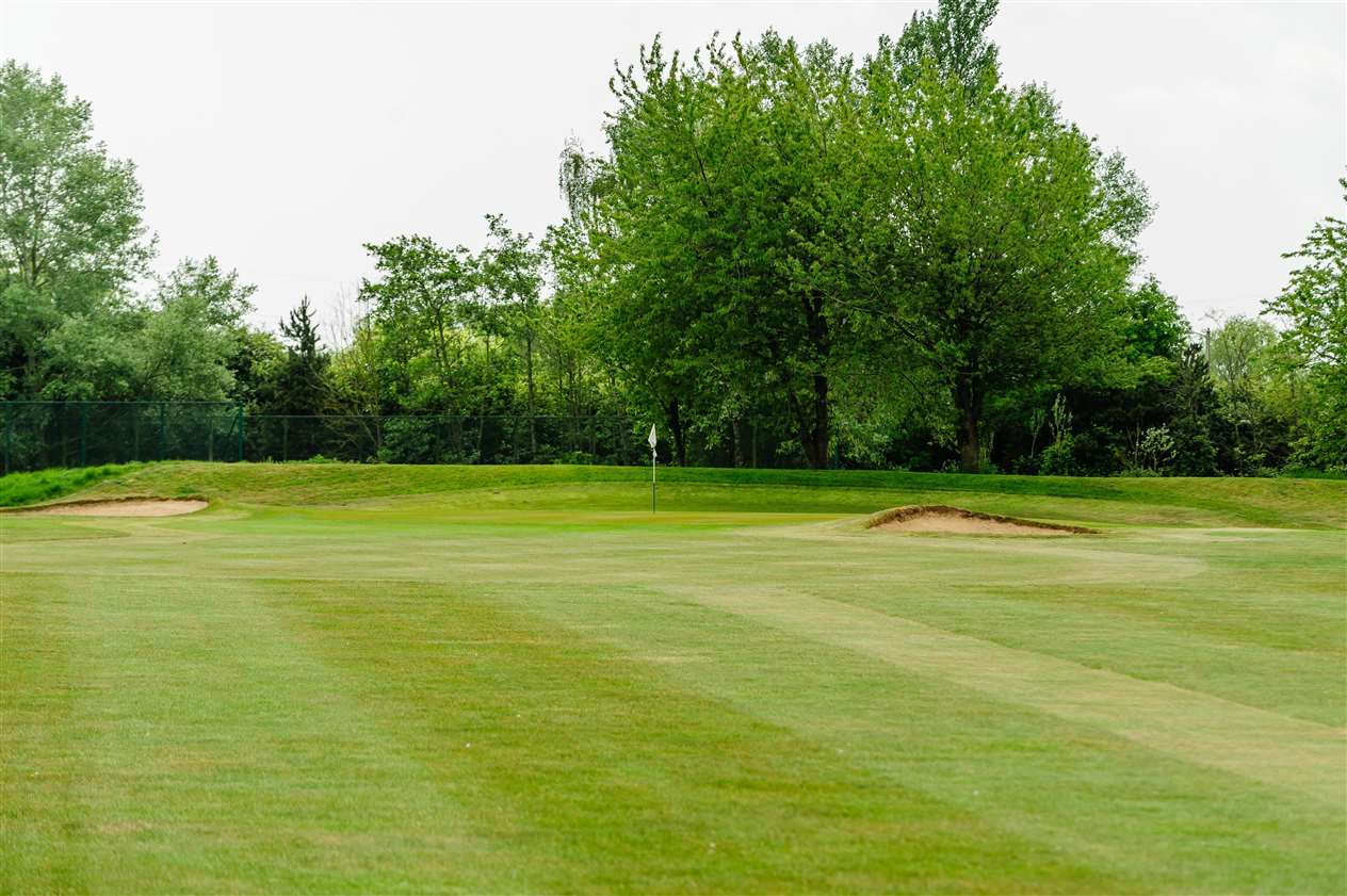 Diss, Norfolk, 20/05/2020..Diss Golf Club which was reopened to it's members on the 13th May 2020 after the Covid-19 lockdown was relaxed by the Government. . .Picture: Mark Bullimore Photography. (34967164)