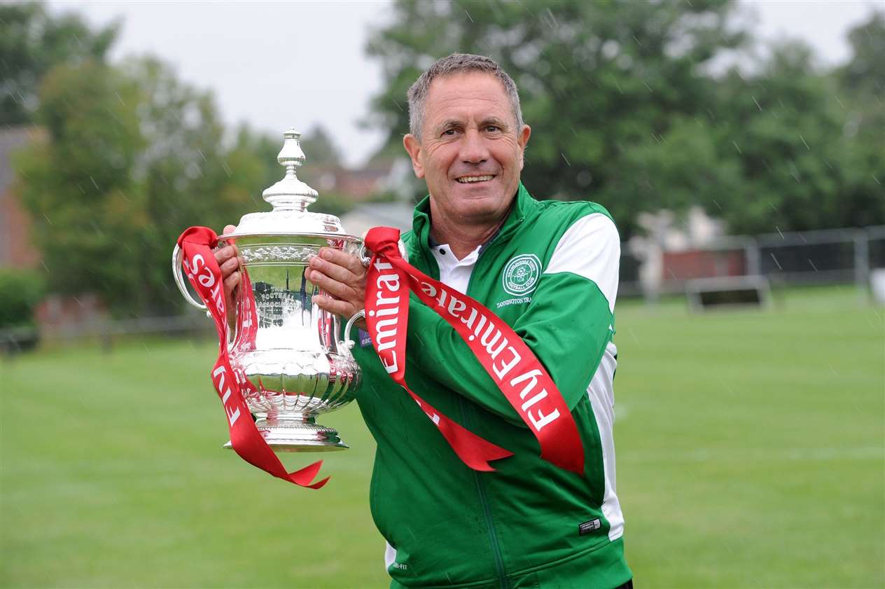 The FA Cup visited Framlingham FC..Pictured: Manger Mel Aldis....PICTURE: Mecha Morton. (32724076)
