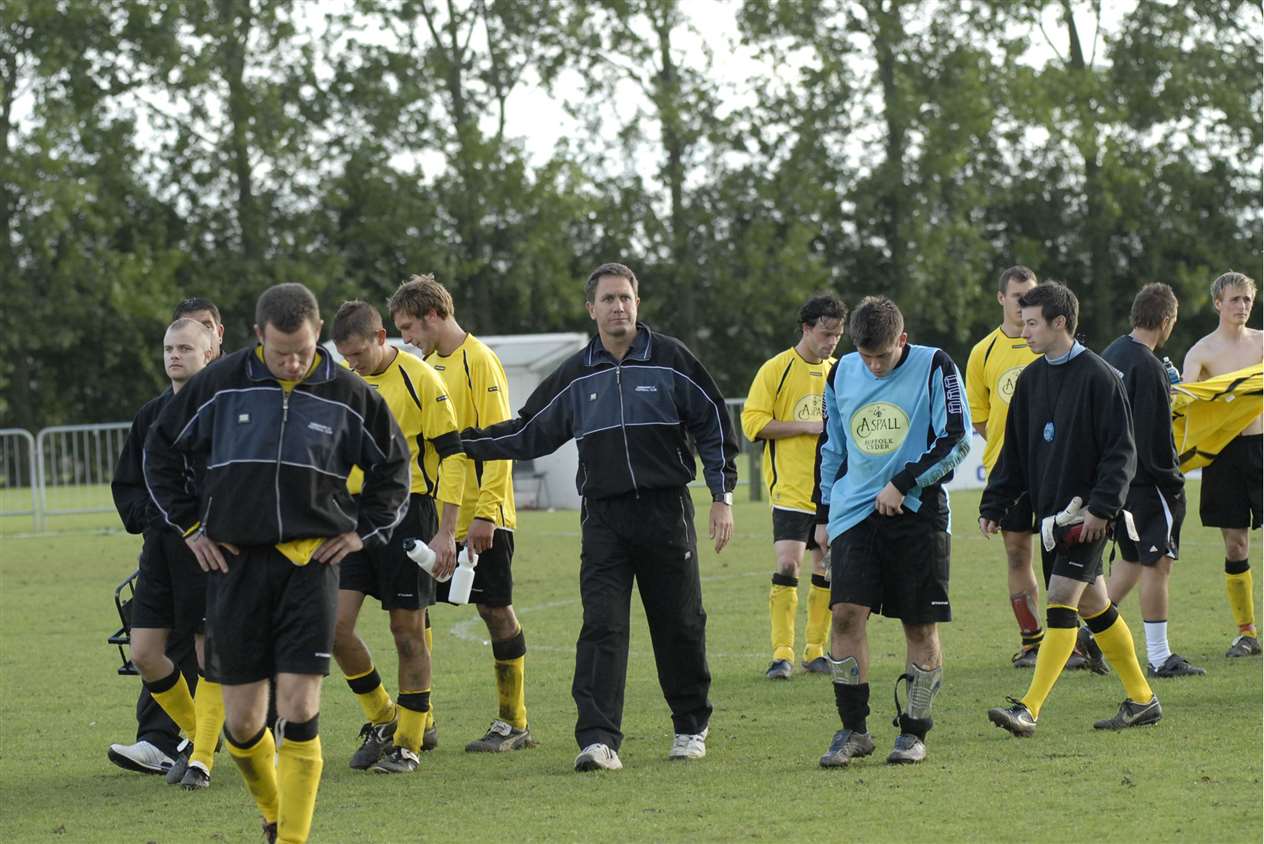 Football - Debenham FC V AFC Wimbledon.. (32727694)
